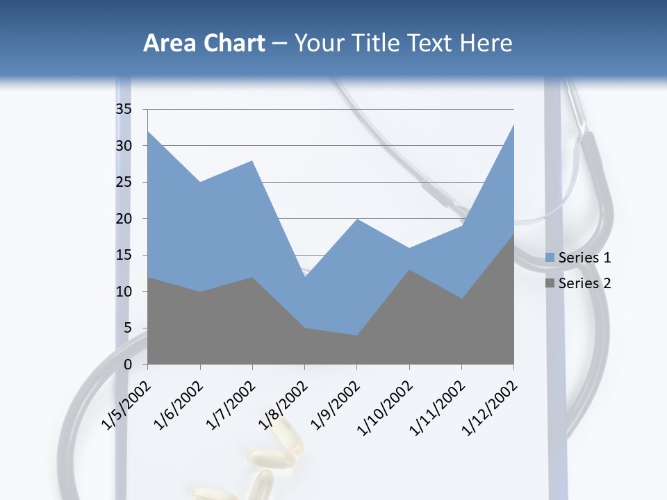 Stethoscope White Personal PowerPoint Template