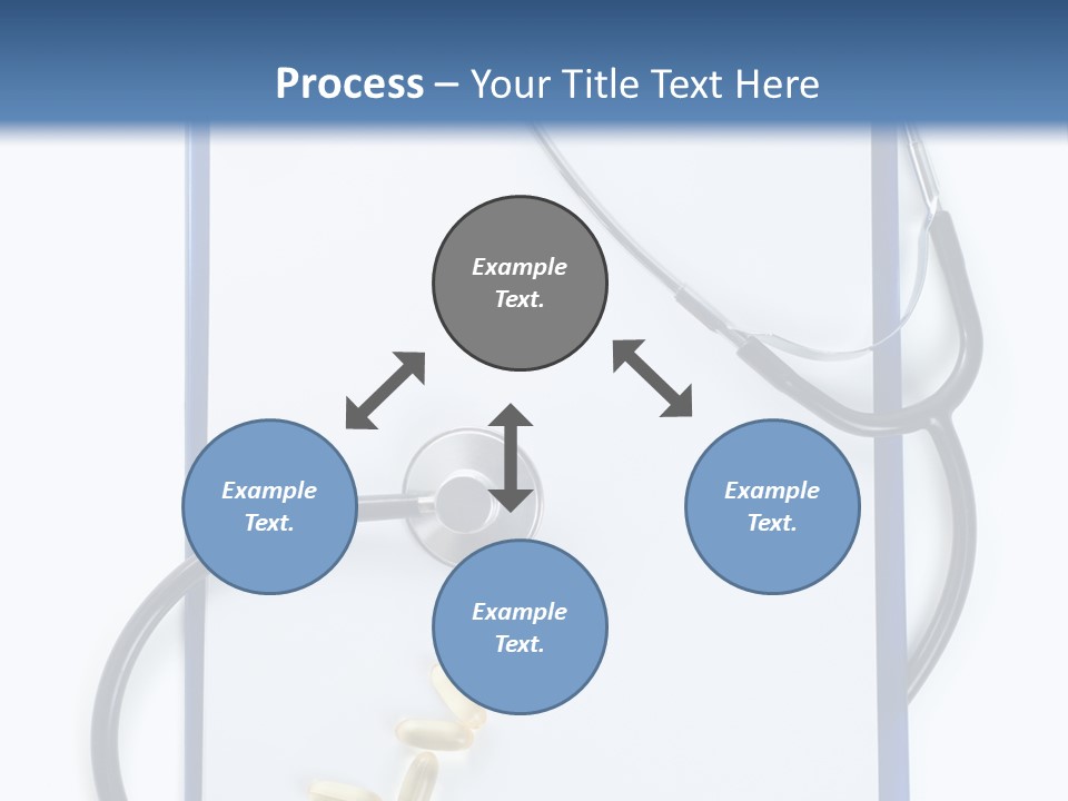 Stethoscope White Personal PowerPoint Template