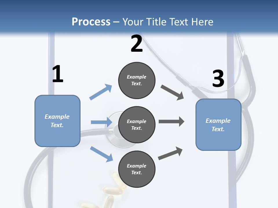 Stethoscope White Personal PowerPoint Template