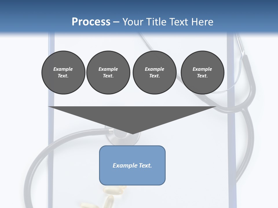 Stethoscope White Personal PowerPoint Template