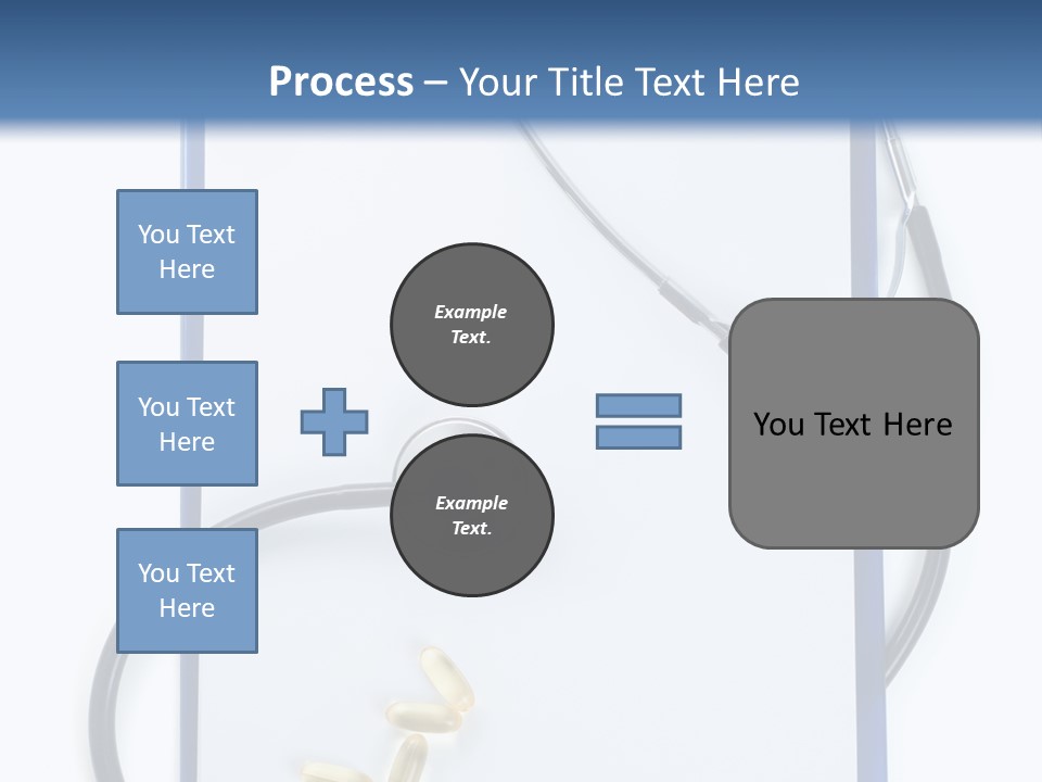 Stethoscope White Personal PowerPoint Template