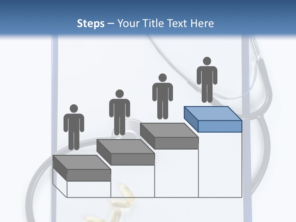 Stethoscope White Personal PowerPoint Template