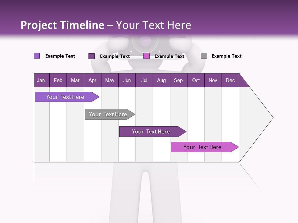 A Person Holding A Camera Up To Their Face PowerPoint Template