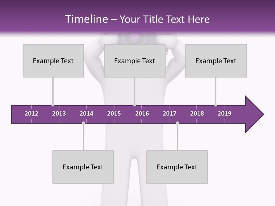 A Person Holding A Camera Up To Their Face PowerPoint Template