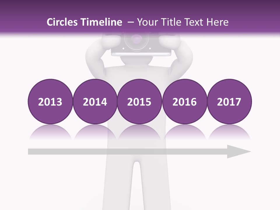 A Person Holding A Camera Up To Their Face PowerPoint Template