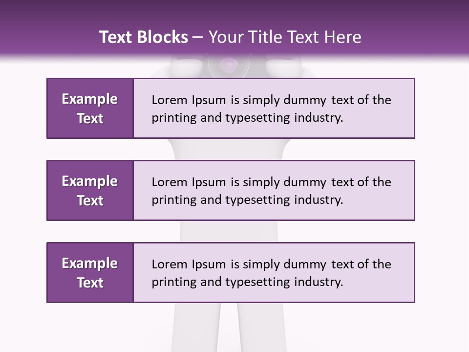 A Person Holding A Camera Up To Their Face PowerPoint Template