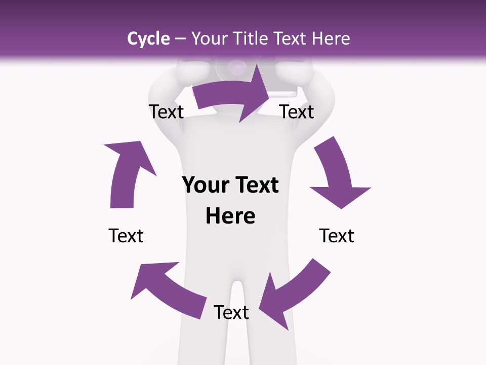 A Person Holding A Camera Up To Their Face PowerPoint Template