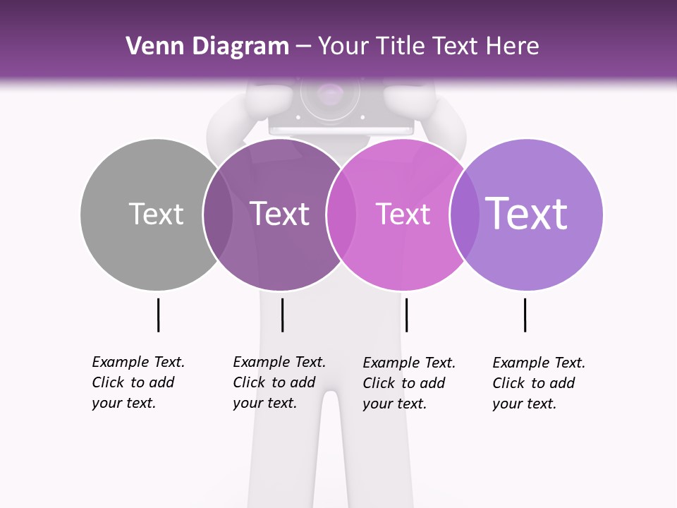 A Person Holding A Camera Up To Their Face PowerPoint Template
