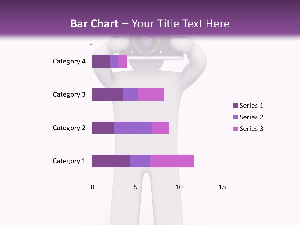 A Person Holding A Camera Up To Their Face PowerPoint Template