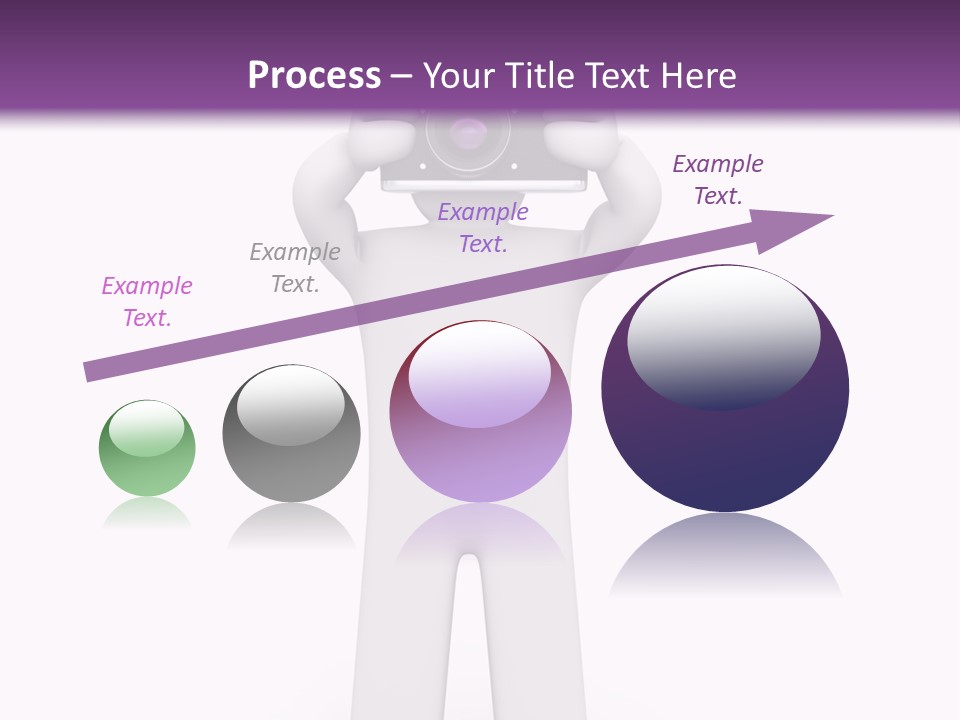 A Person Holding A Camera Up To Their Face PowerPoint Template