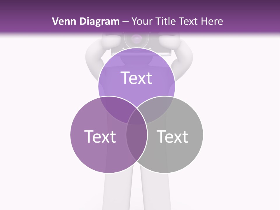 A Person Holding A Camera Up To Their Face PowerPoint Template