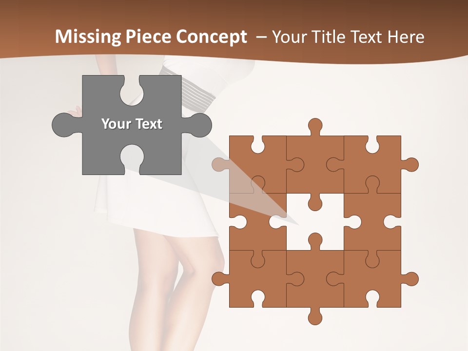 Years Females Mid PowerPoint Template