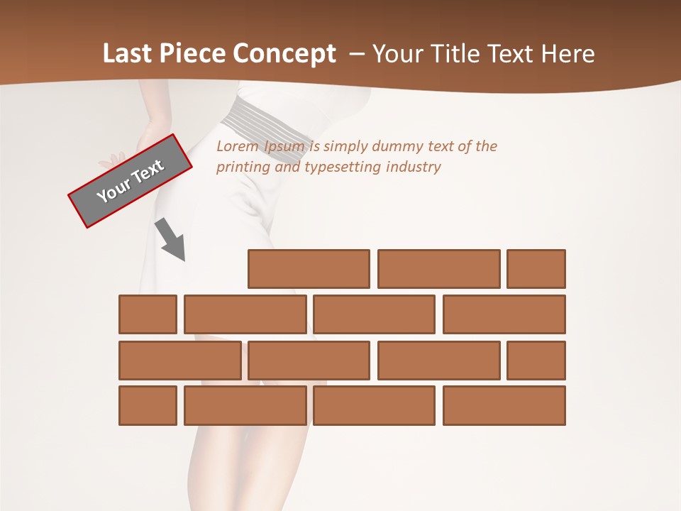 Years Females Mid PowerPoint Template