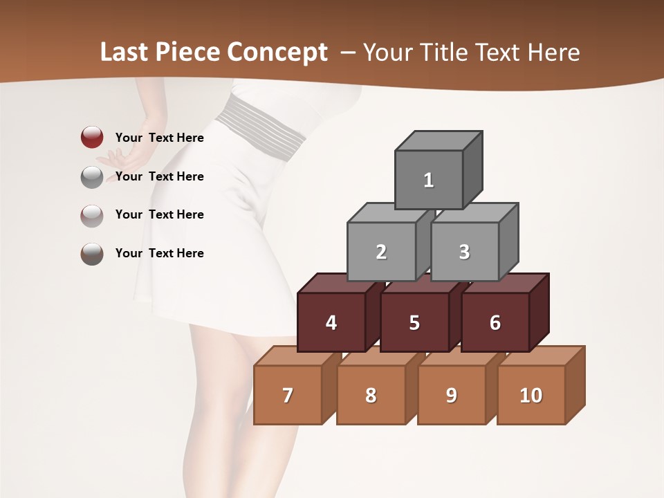 Years Females Mid PowerPoint Template