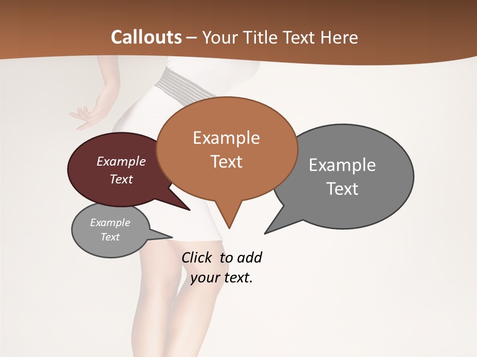 Years Females Mid PowerPoint Template