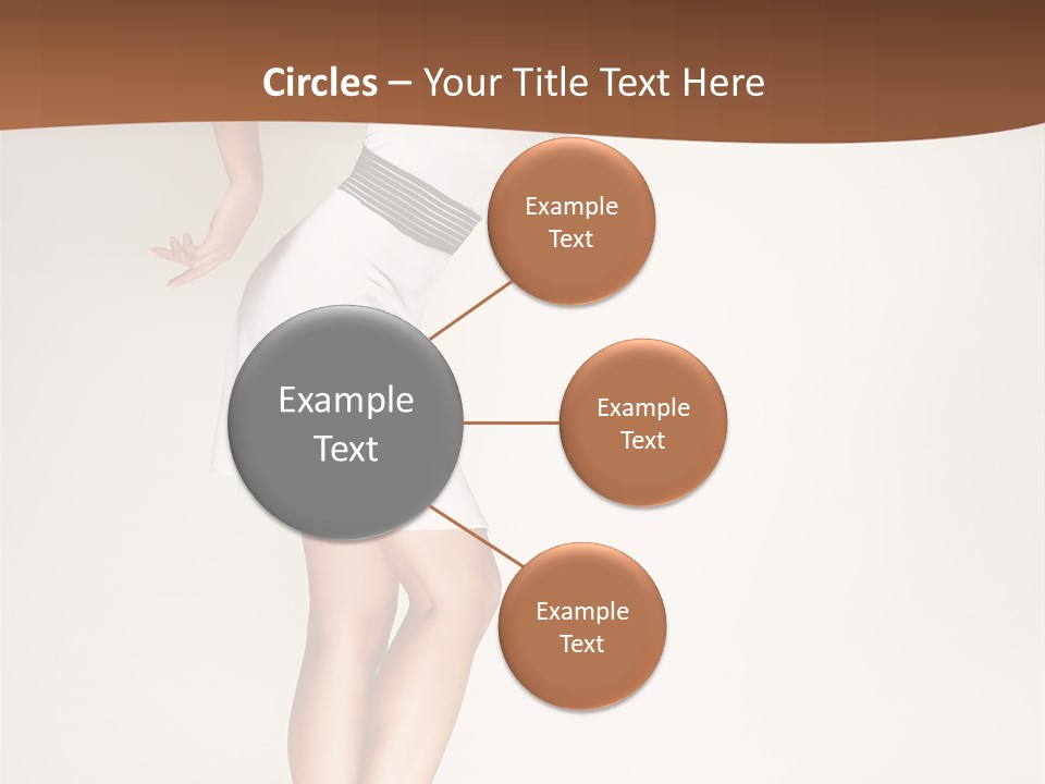 Years Females Mid PowerPoint Template