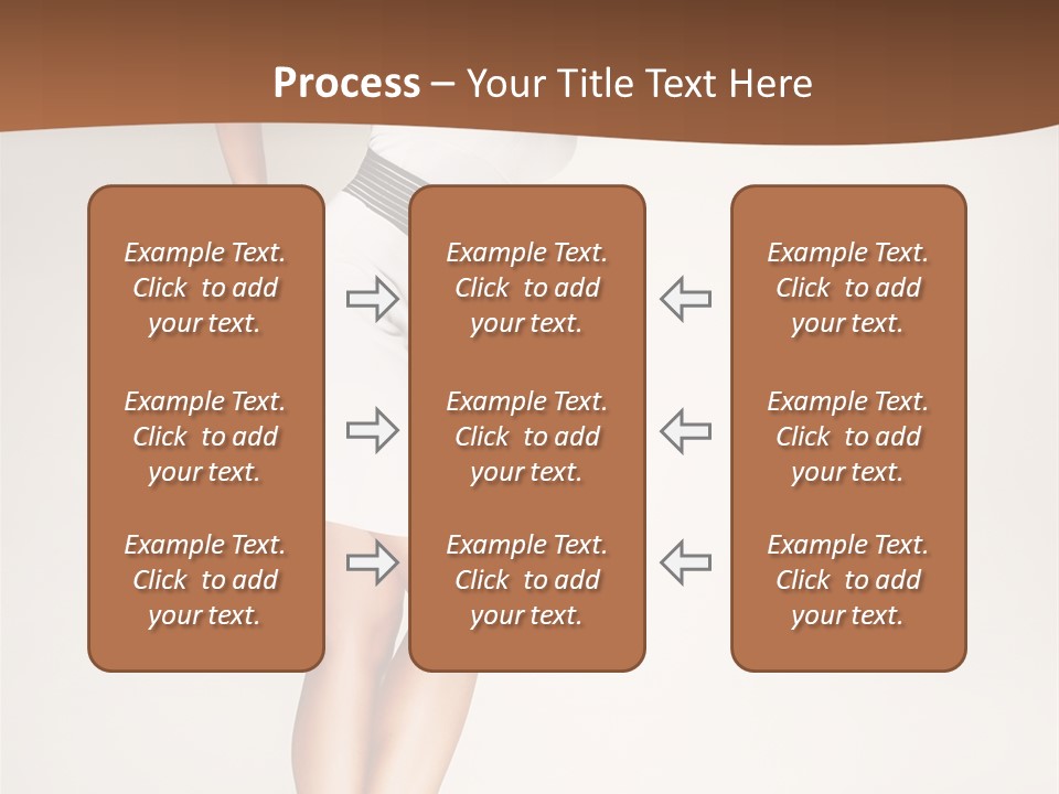 Years Females Mid PowerPoint Template