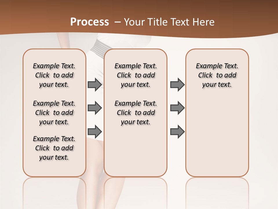 Years Females Mid PowerPoint Template