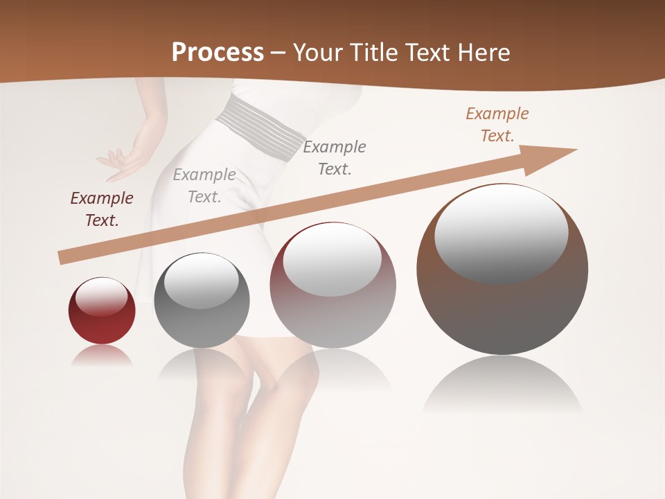 Years Females Mid PowerPoint Template