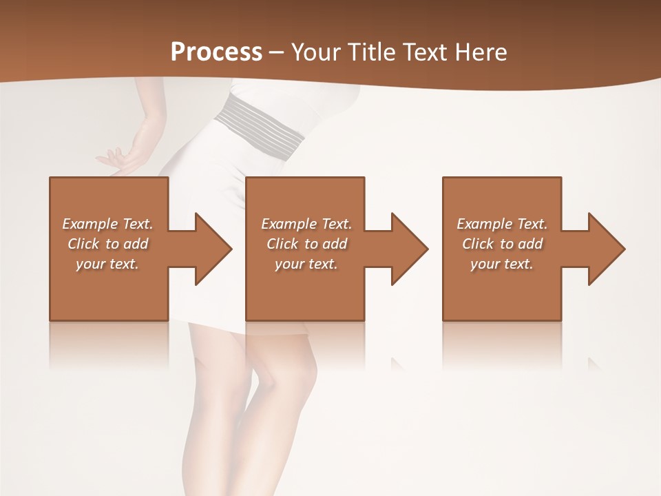 Years Females Mid PowerPoint Template