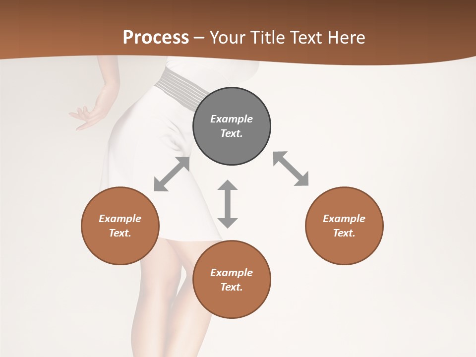 Years Females Mid PowerPoint Template