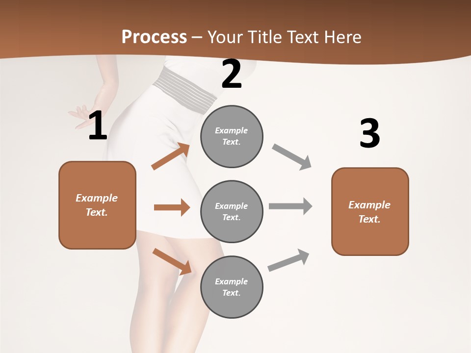 Years Females Mid PowerPoint Template