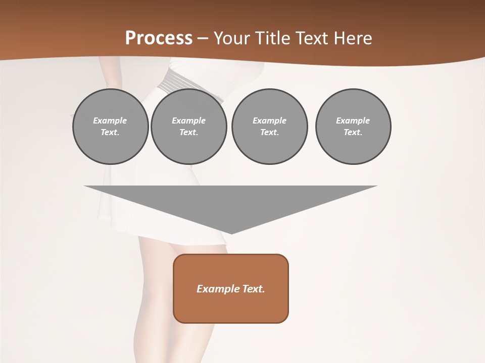 Years Females Mid PowerPoint Template