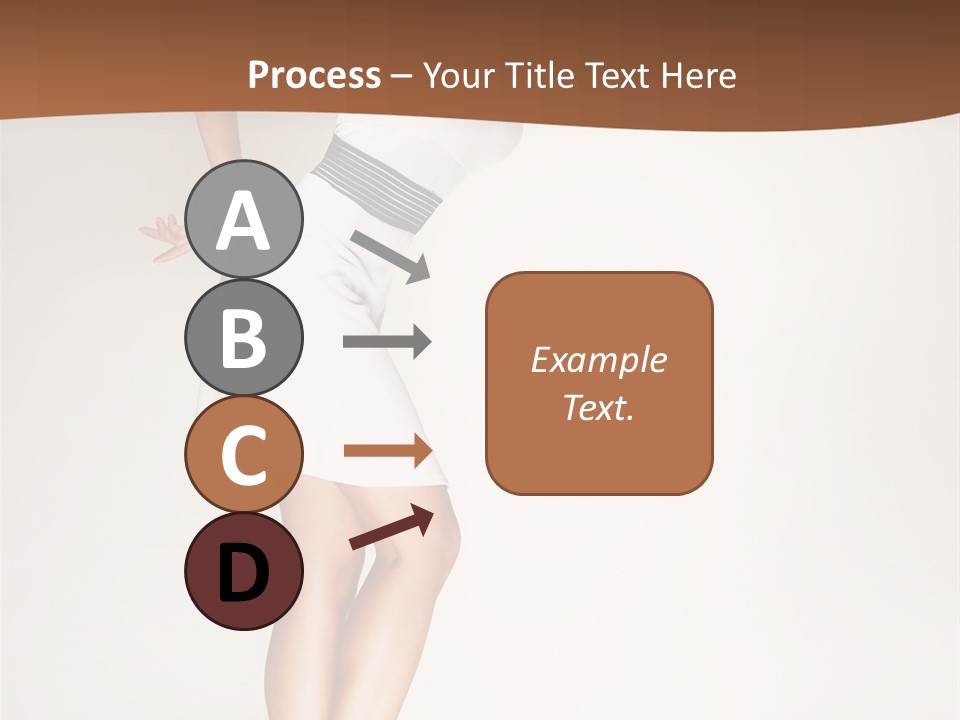 Years Females Mid PowerPoint Template