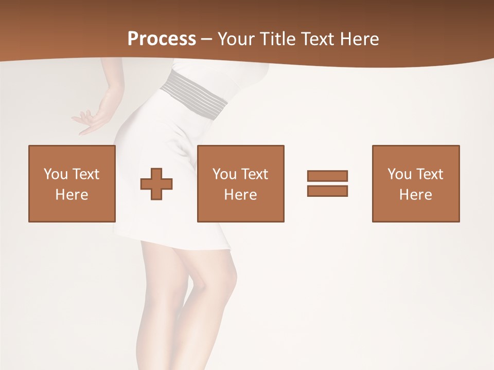 Years Females Mid PowerPoint Template