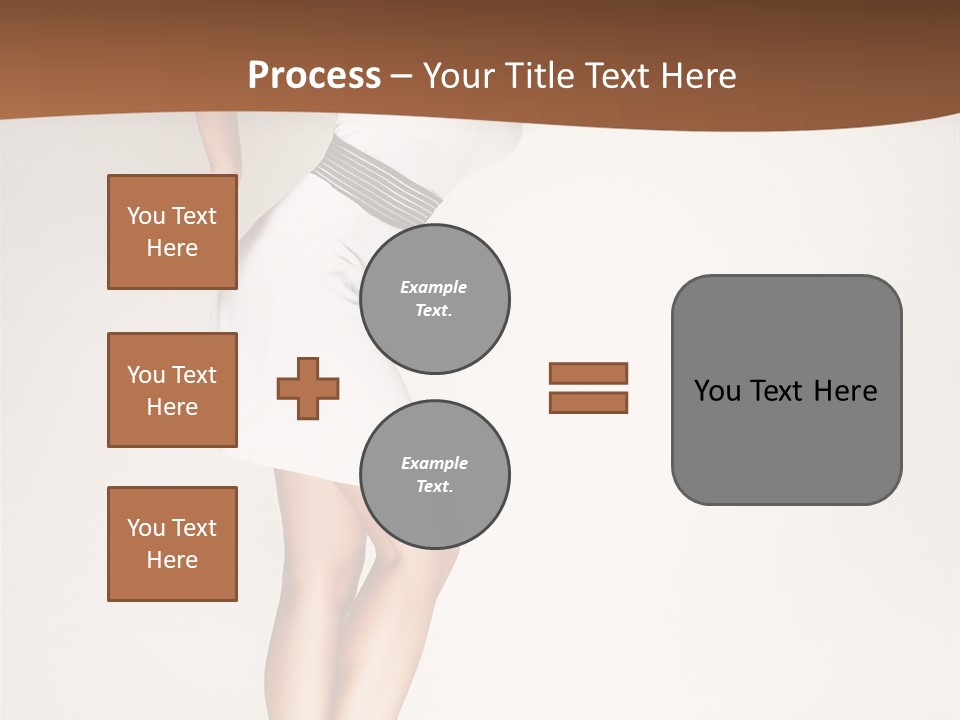 Years Females Mid PowerPoint Template