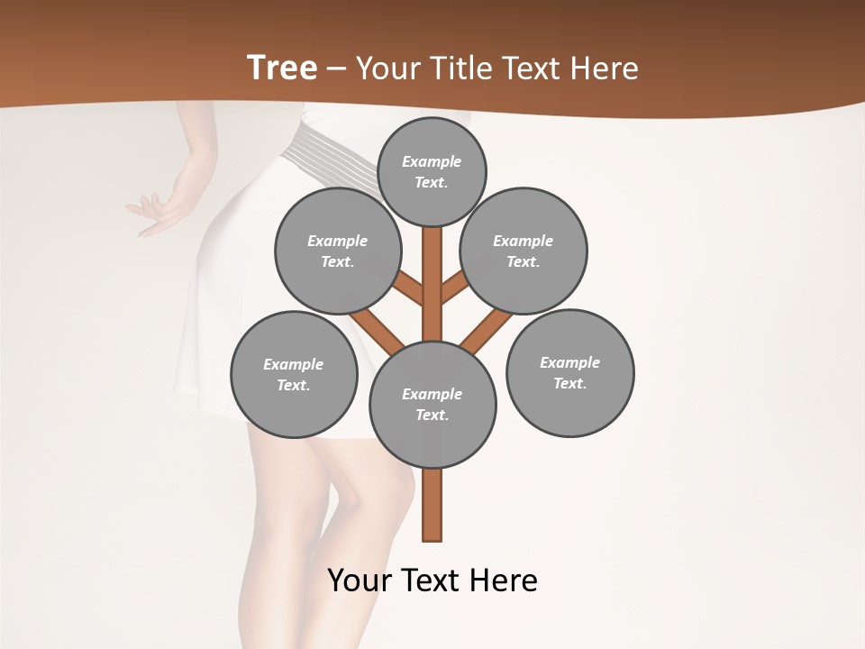 Years Females Mid PowerPoint Template