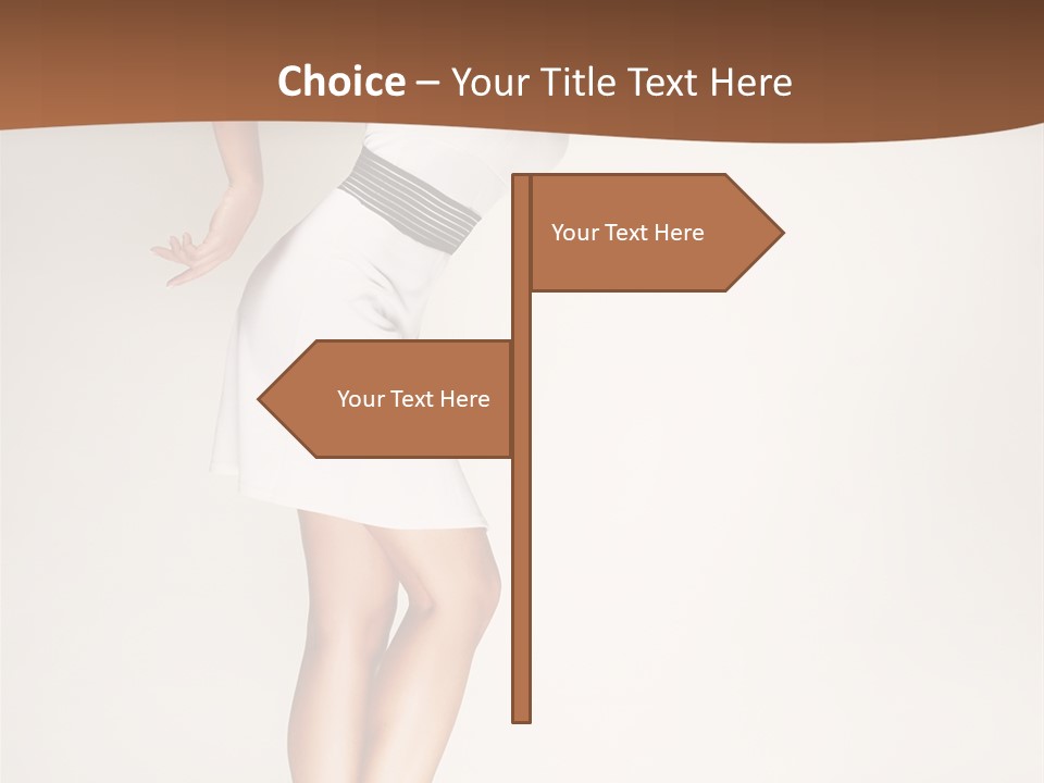 Years Females Mid PowerPoint Template