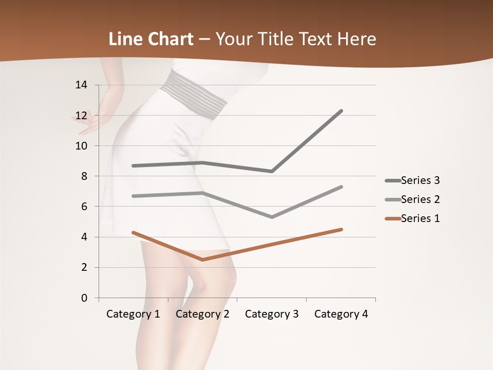 Years Females Mid PowerPoint Template