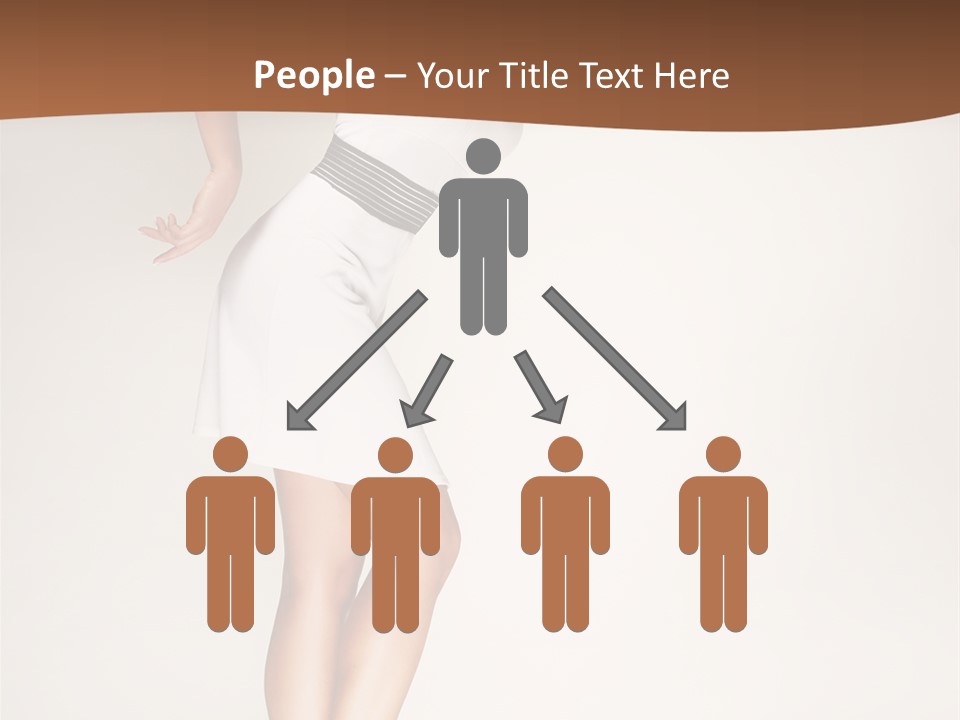 Years Females Mid PowerPoint Template