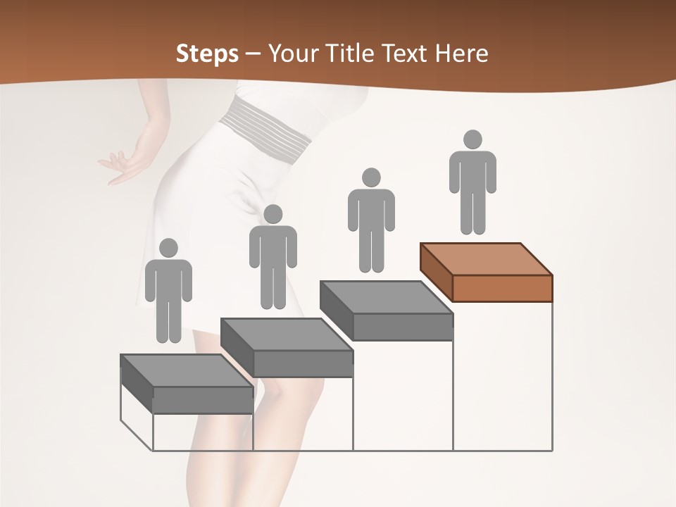 Years Females Mid PowerPoint Template