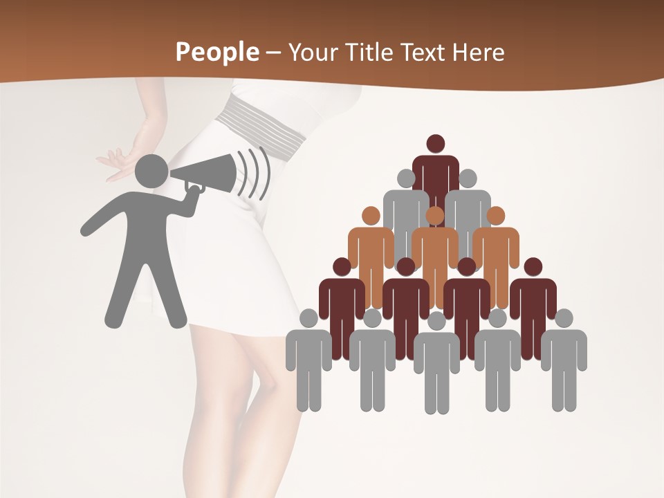 Years Females Mid PowerPoint Template