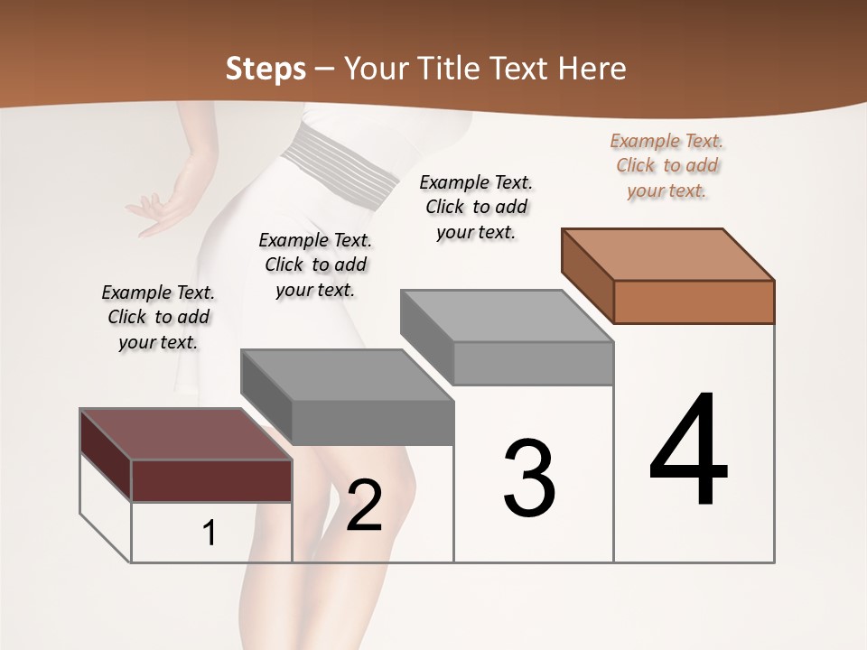 Years Females Mid PowerPoint Template