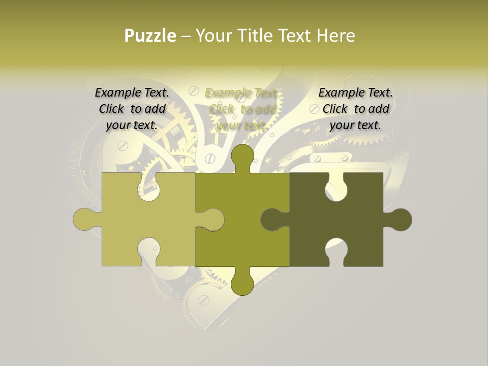 Heartshaped Detail Precision PowerPoint Template