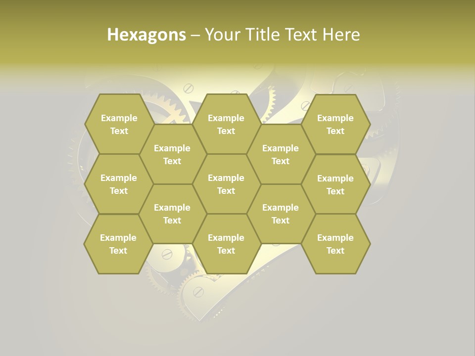 Heartshaped Detail Precision PowerPoint Template