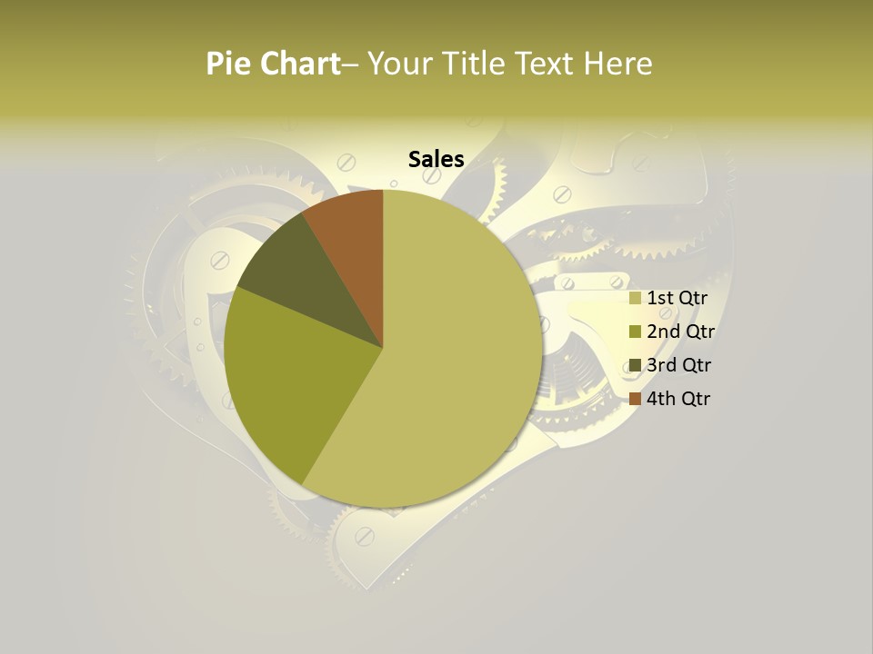 Heartshaped Detail Precision PowerPoint Template