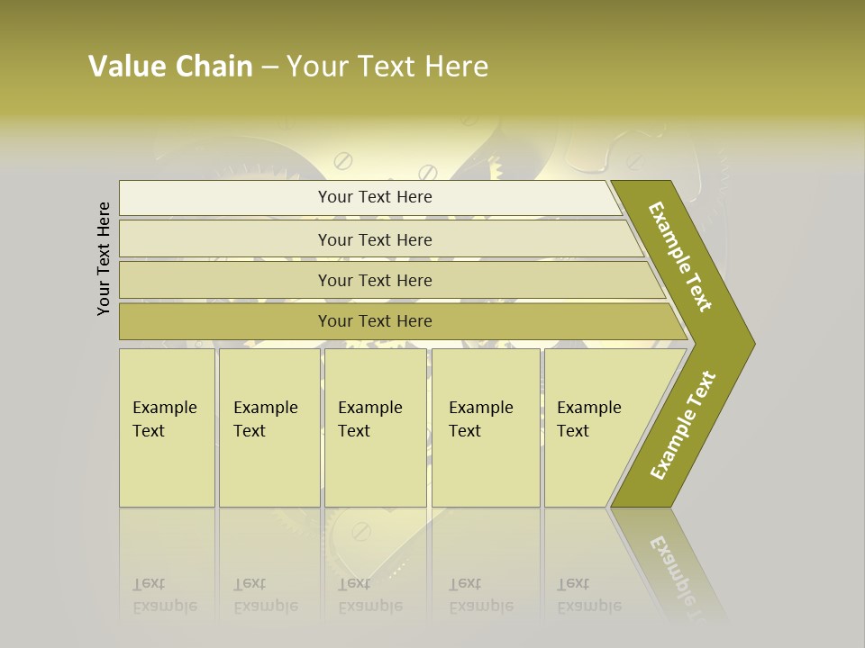 Heartshaped Detail Precision PowerPoint Template