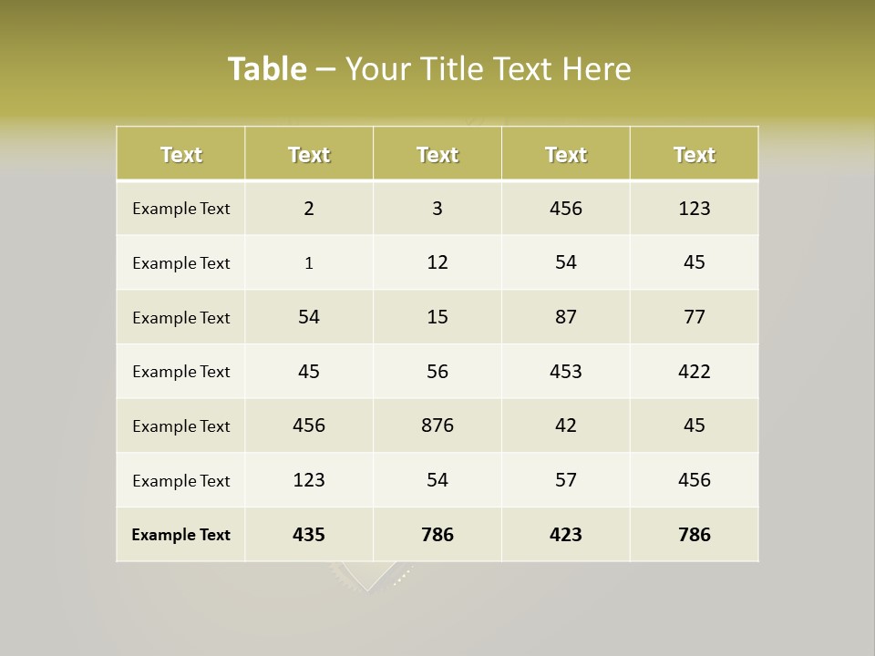 Heartshaped Detail Precision PowerPoint Template