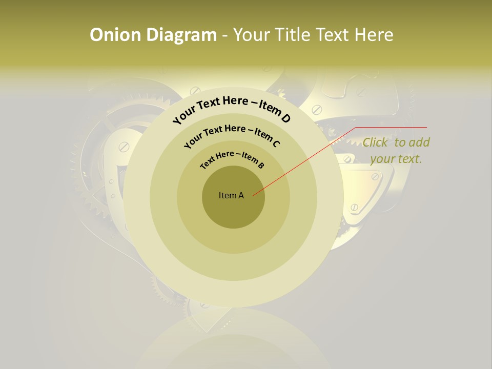Heartshaped Detail Precision PowerPoint Template