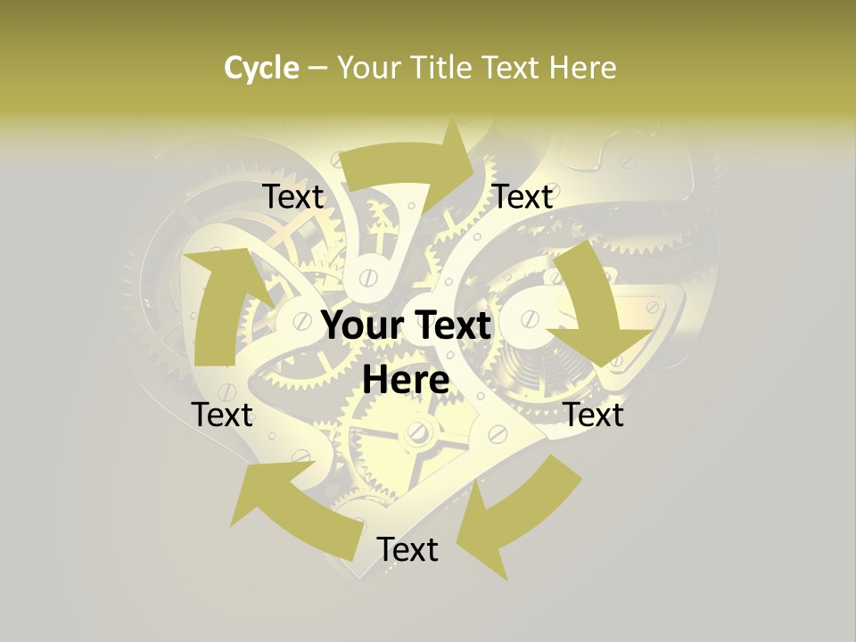 Heartshaped Detail Precision PowerPoint Template