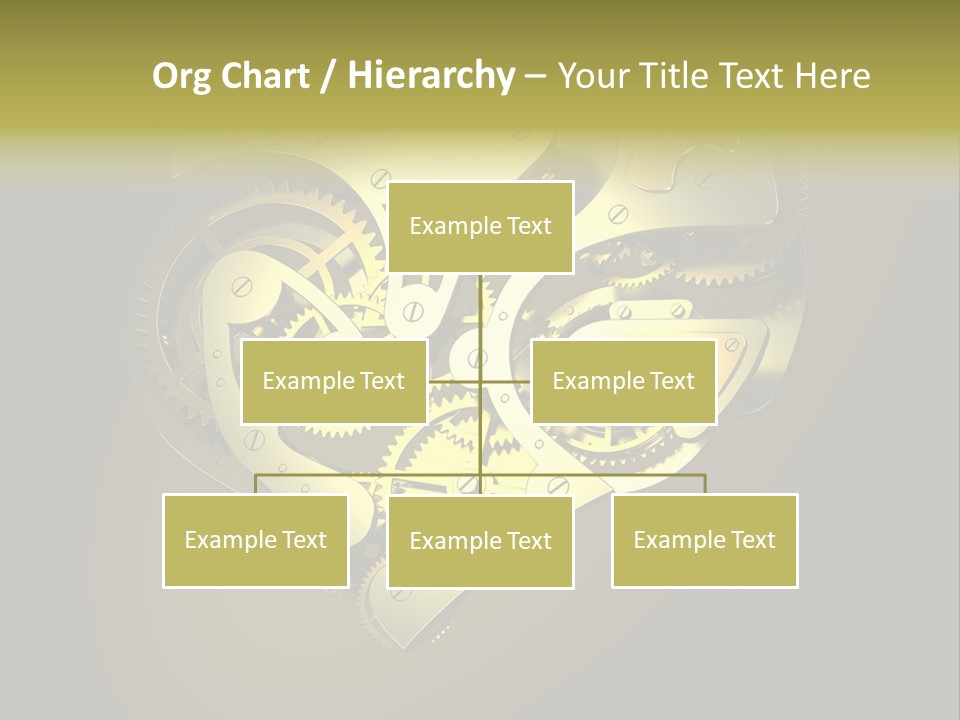 Heartshaped Detail Precision PowerPoint Template