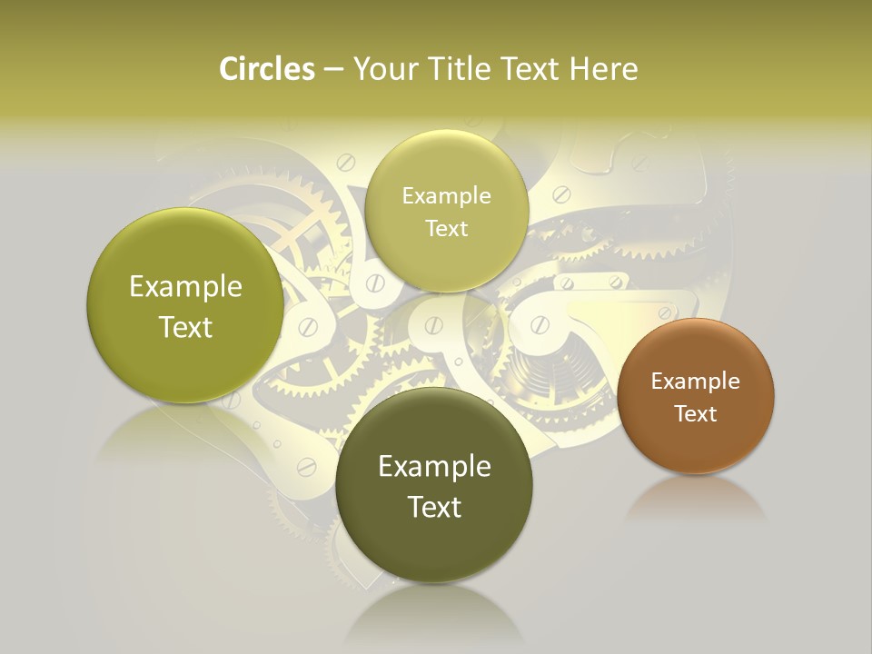 Heartshaped Detail Precision PowerPoint Template