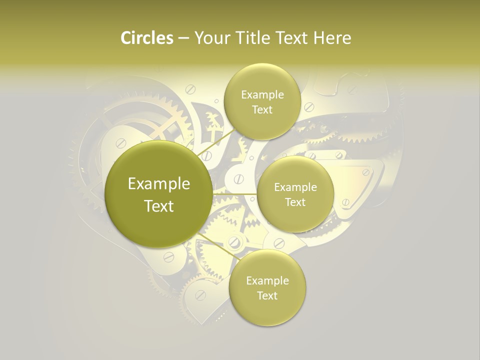 Heartshaped Detail Precision PowerPoint Template