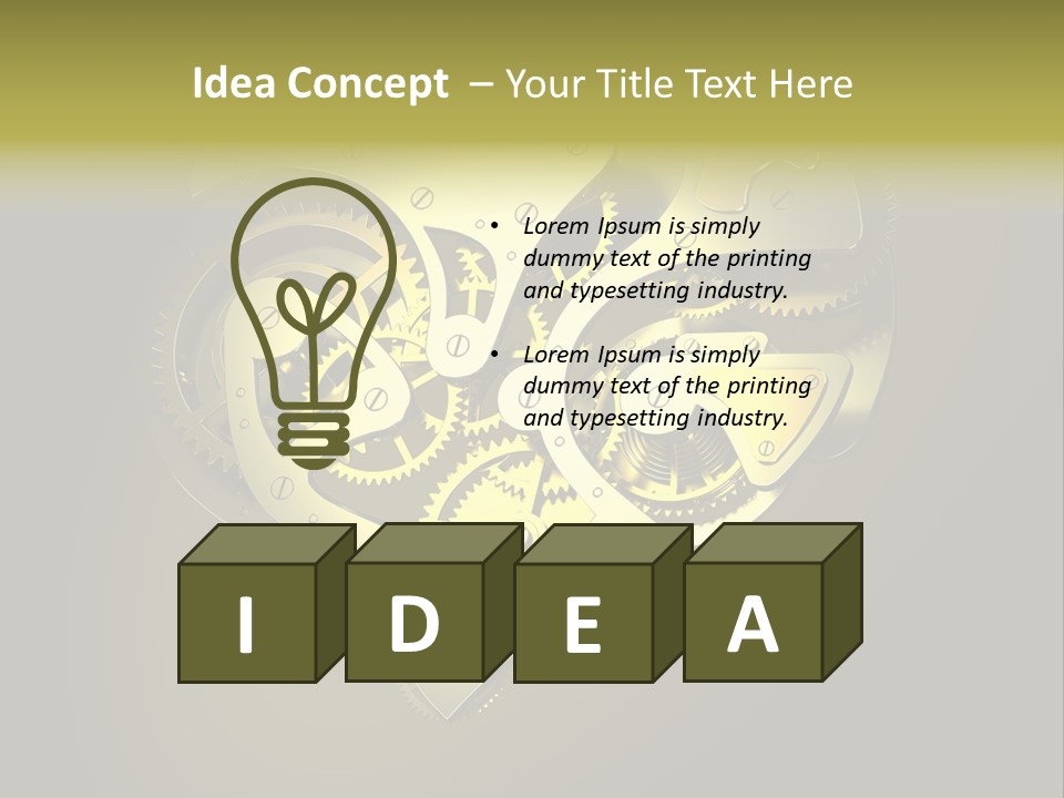 Heartshaped Detail Precision PowerPoint Template