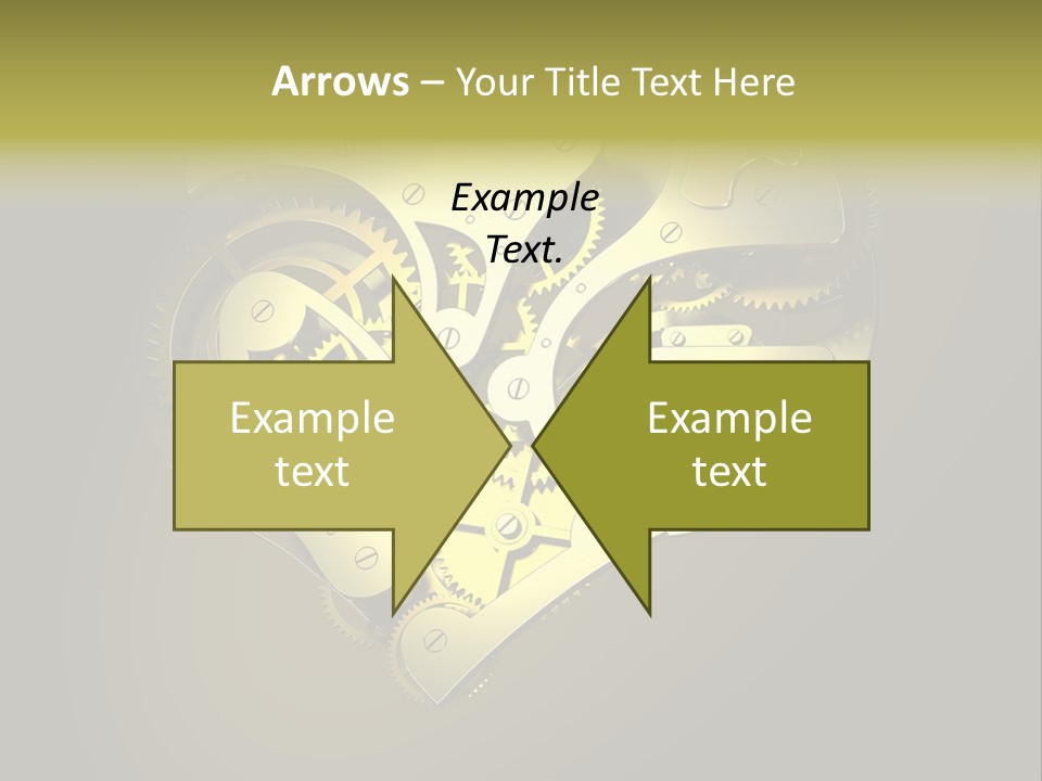 Heartshaped Detail Precision PowerPoint Template