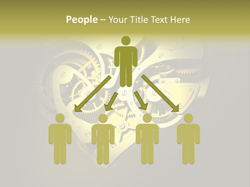 Heartshaped Detail Precision PowerPoint Template